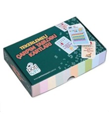Tekerlemeli Çarpım Tablosu Kartları