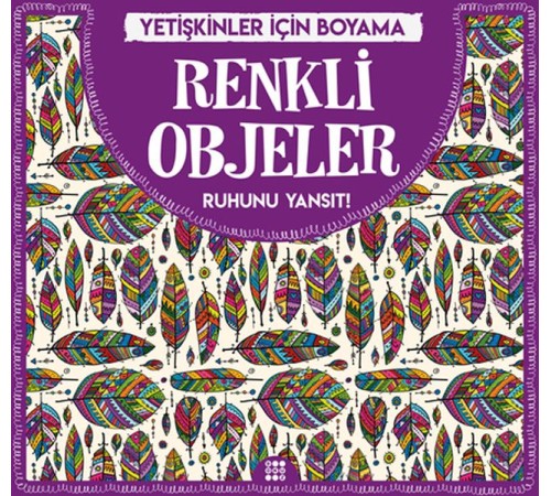 Renkli Objeler - Yetişkinler İçin Boyama