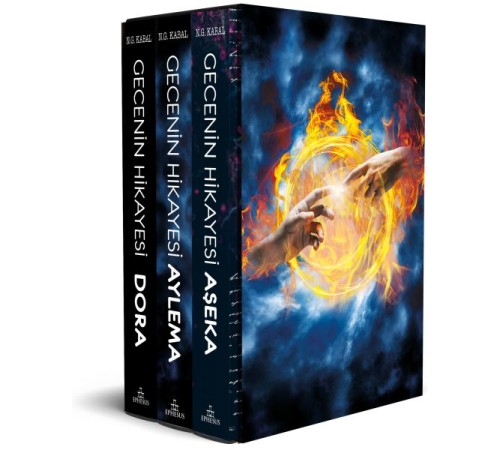 Gecenin Hikayesi - Aylema-Aşeka-Dora 3 Kitap Özel Kutulu Set - Ciltsiz