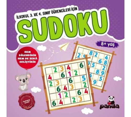 Sudoku 8+ Yaş - İlkokul 3. ve 4. Sınıf Öğrencileri İçin