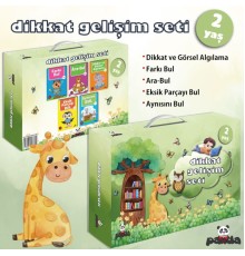 Dikkat Gelişim Seti 2 Yaş