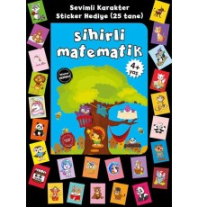 Stickerlı 4+ Yaş Sihirli Matematik
