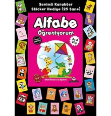 Stickerlı 3+4 Yaş Alfabe Öğreniyorum