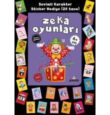 Stickerlı 4+ Yaş Zekâ Oyunları