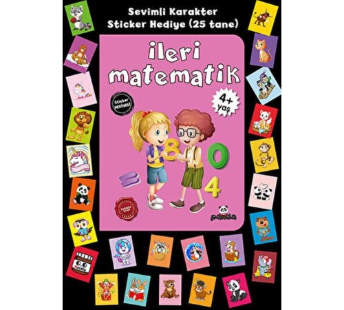 Stickerlı 4+ Yaş İleri Matematik