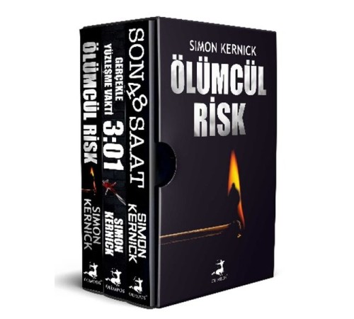 Simon Kernick Seti - Geri Sayım Başladı - 3 Kitap Takım