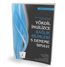 Pelikan YÖKDİL İngilizce Sağlık Bilimleri 5 Deneme Sınavı