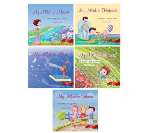 The Beautiful Names Of Allah 2 - 5 Book Set