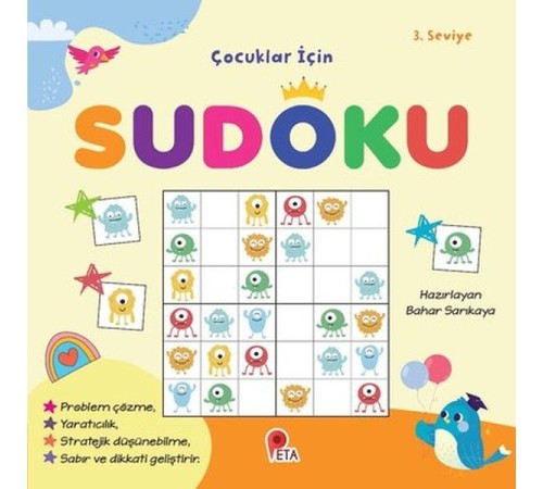 Çocuklar İçin Sudoku 3. Seviye Çocuklar İçin Sudoku 3. Seviye
