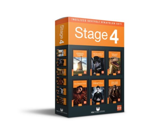 İngilizce Seviyeli Hikayeler Seti - Stage-4
