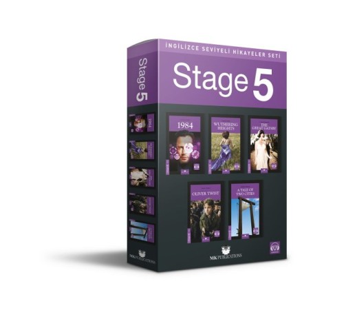İngilizce Seviyeli Hikayeler Seti - Stage-5 İngilizce Seviyeli Hikayeler Seti - Stage-5