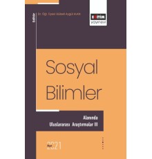 Sosyal Bilimler Alanında Uluslararası Araştırmalar 3