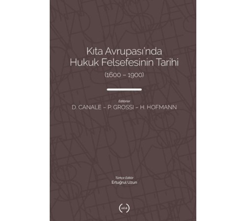 Kıta Avrupası'nda Hukuk Felsefesi'nin Tarihi (1600 – 1900)