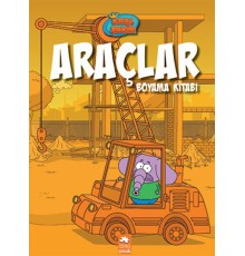 Kral Şakir Araçlar Boyama Kitabı