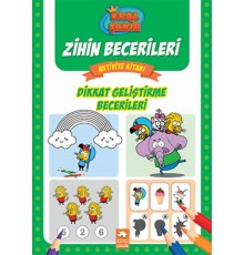 Dikkat Geliştirme Becerileri - Kral Şakir Zihin Becerileri Aktivite Kitabı