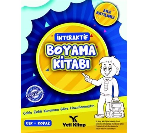 İnteraktif Boyama Kitabı 1