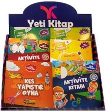 Yeti Etkinlik Kitapları Standı (120 Kitap - 10 Çeşit)