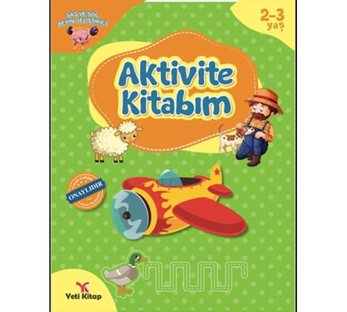 2-3 Yaş Aktivite Kitabı