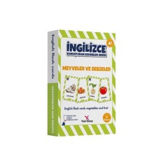 İngilizce Kelime Kartları - Meyveler ve Sebzeler