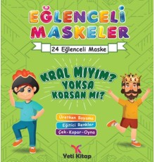 Eğlenceli maskeler kral mıyım yoksa korsan mı?