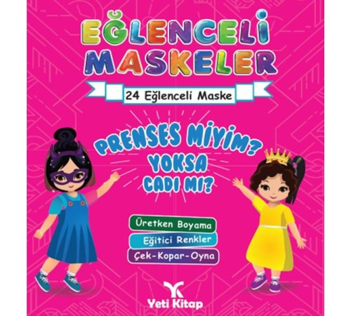 Eğlenceli maskeler prenses miyim yoksa cadımı ?