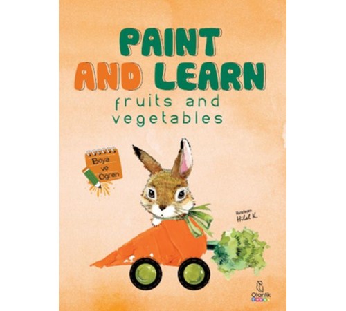 Paint and Learn Fruits and Vegetables