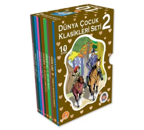Dünya Çocuk Klasikleri Seti-2 (10 Kitap)