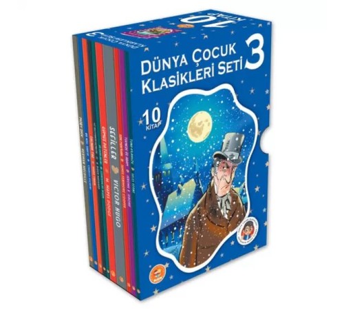 Dünya Çocuk Klasikleri Seti-3 (10 Kitap)