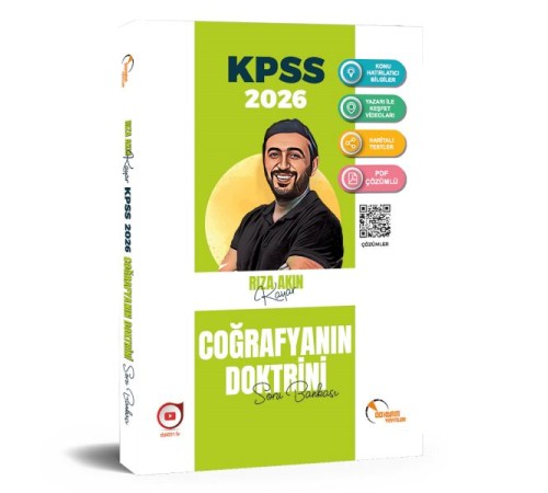 Doktrin Yayınları 2026 KPSS Coğrafya Soru Bankası
