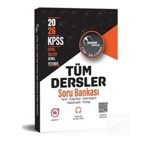 Doktrin Yayınları 2026 Kpss Lise Önlisans Genel Kültür Yetenek Tüm Dersler Tek Kitap Soru Bankası