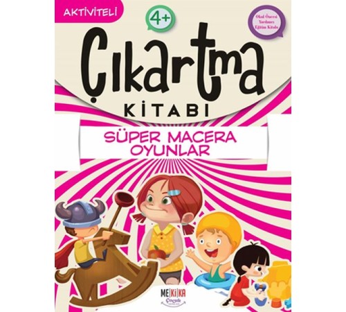 Süper Macera Oyunlar - Çıkartma Kitabı