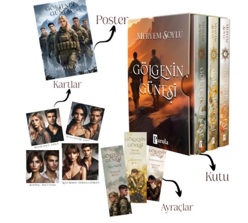 Gölgenin Güneşi Serisi Kutulu Set Gölgenin Güneşi Serisi Kutulu Set