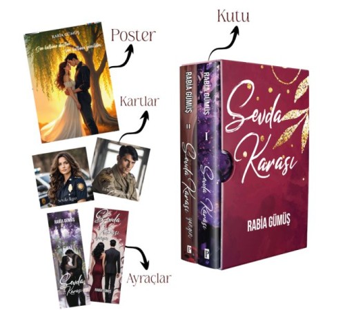 Sevda Karası Kutulu Set