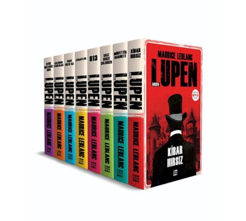 Arsen Lupen Seti - 8 Kitap Takım