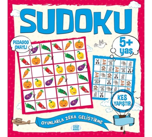 Çocuklar İçin Sudoku Kes Yapıştır (5+ Yaş) Çocuklar İçin Sudoku Kes Yapıştır (5+ Yaş)
