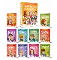 Tarihe Yön Veren Bilim İnsanları Serisi (Kutulu 10 Kitap Takım)