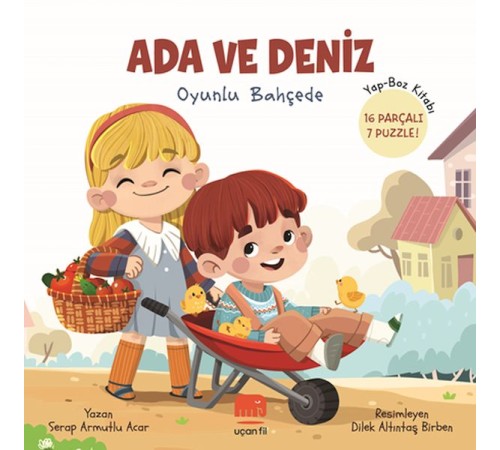 Ada ve Deniz Oyunlu Bahçede