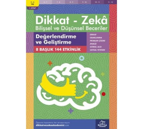 Değerlendirme ve Geliştirme (5-6 Yaş) - Dikkat Zeka Değerlendirme ve Geliştirme (5-6 Yaş) - Dikkat Zeka