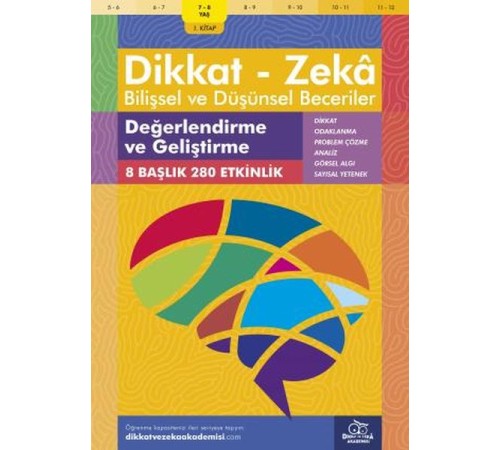 Değerlendirme ve Geliştirme (7-8 Yaş) - Dikkat Zeka
