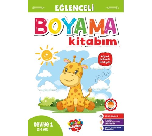 Eğlenceli Boyama – Seviye 1 (2-3 Yaş)