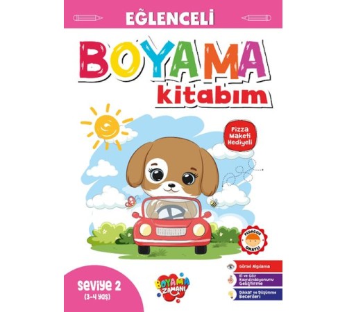 Eğlenceli Boyama – Seviye 2 (3-4 Yaş)