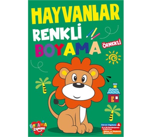 Renkli Boyama Hayvanlar Renkli Boyama Hayvanlar