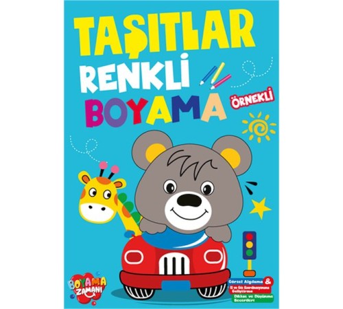 Renkli Boyama Taşıtlar