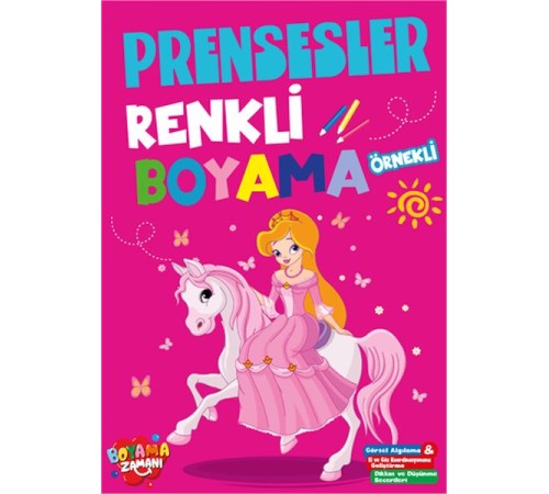 Renkli Boyama - Prensesler