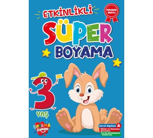 Etkinlikli Süper Boyama 3 Yaş Etkinlikli Süper Boyama 3 Yaş