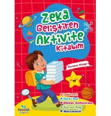 Zeka Geliştiren Aktivite Kitabım - Kırmızı Kitap