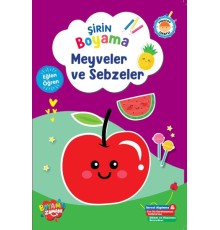 Şirin Boyama – Meyveler ve Sebzeler