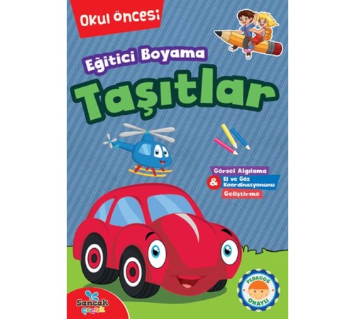 Eğitici Boyama - Taşıtlar