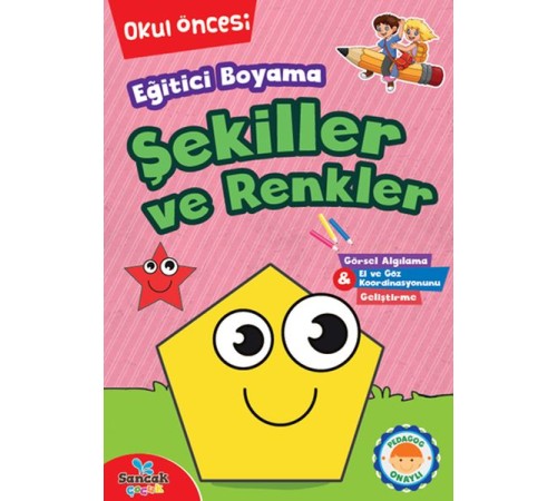 Eğitici Boyama - Şekiller ve Renkler