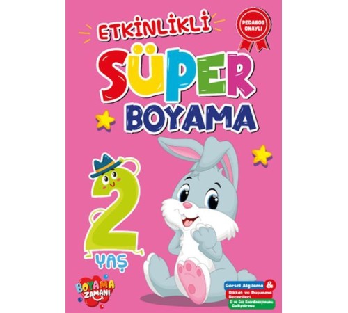 Etkinlikli Süper Boyama 2Yaş